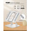 Tobeoneer Aluminum Adjustable Laptop Stand for Desk,Foldable, 10-16" 5