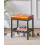 IBUYKE Rectangular Makeup Stool, PU Seat Vanity Chair, Light Brown WBD017J 2