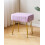 IBUYKE Makeup Vanity Stool, Velvet Rectangular Footrest, Purple L/G-51V 2