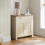 Birlea Birlea Highgate 2 Door 2 Drawer Sideboard Cream & Oak Effect 3