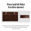 3 Compartment Bathroom Storage Basket, Resin Wicker Countertop Organiser 3