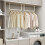 YheenLf 64cm Wall Mounted Clothes Rail, Garment Rack, White, 2 Pack 2