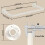 YheenLf 64cm Wall Mounted Clothes Rail, Garment Rack, White, 2 Pack 4