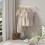 YheenLf 64cm Wall Mounted Clothes Rail, Garment Rack, White, 2 Pack 5
