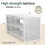 Hallway Bench - Shoe Bench Storage with Seat - Shoe Storage Benches 2