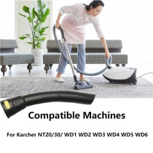 2X Vacuum Hose Connector for NT20 NT30 WD1 WD2 WD3 WD4 WD5 WD6 Home Cleaning Tools Provides Long Reach