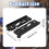 Eidoct Adjustable Under Desk Computer Tower Holder Mobile Pc Stand with 4 Wheels Fits Most PC (Multi-hole) 2
