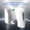 CHUANGDIAN Hand Soap Dispenser Wall Mounted, 1000ml, Pearl-White 4