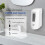CHUANGDIAN Hand Soap Dispenser Wall Mounted, 1000ml, Pearl-White 5
