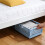 PIANKEKE 2 Pcs Collapsible Storage Box, Plastic Stackable Folding Storage CratesStorage Baskets 5