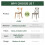 2PCS Modern Solid Dining Chairs Set, Upholstered Fabric Dining Room Chairs 4