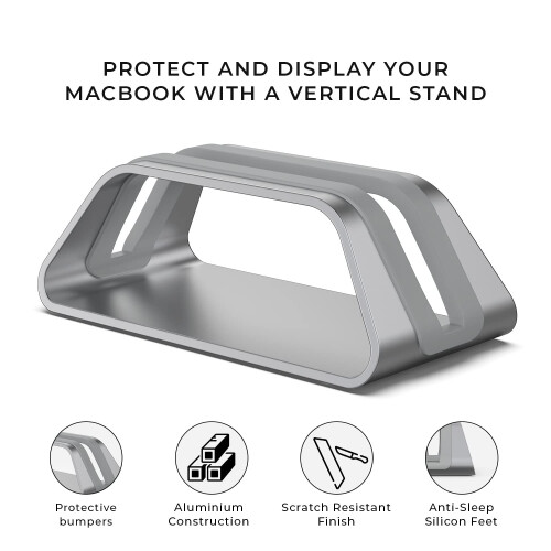 HumanCentric Vertical Laptop Stand Compatible with MacBook Pro & Air 1