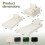 MeMoreCool Folding Sofa Bed Single, Convertible Boneless Couch with Pillow 3