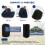MeMoreCool Roll Up Floor Mattress Single 190x90cm, Navy Blue 4