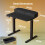 HUANUO Standing Desk with Drawers, 80x53cm, Black 5