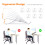 GRIFEMA Laptop Stand for Desk, Aluminum Laptop Riser 7-Angle Adjustable 2