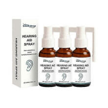 (3PCS) 1-5x Hearing Aid Spray Ear Care Spray - Improves Hearing Clarity, Relieves Itching & Moisturizes Canal, 100ml
