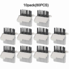 (3pack(24pcs)) 40-Piece Hearing Aid Earwax Filter Cleaning Kit and Accessories for Phonak