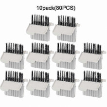 (5pack(40pcs)) 40-Piece Hearing Aid Earwax Filter Cleaning Kit and Accessories for Phonak