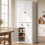 Homcom HOMCOM Tall Kitchen Cupboard, 183cm Freestanding Storage Cabinet with Drawer 1