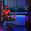 2 Point Massage Gaming Chair Ergonomic Computer Office Chair Adjustable Height 2