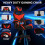 2 Point Massage Gaming Chair Ergonomic Computer Office Chair Adjustable Height 6