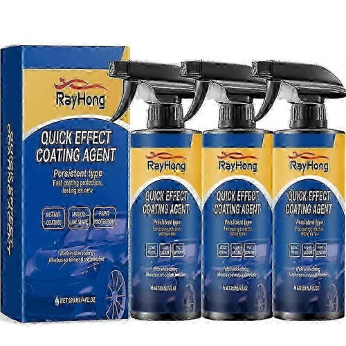 (3pcs) Suitable for 2025 Car Coating Spray, 3-in-1 Multi-Functional Quick Effect Coating Agent-jc