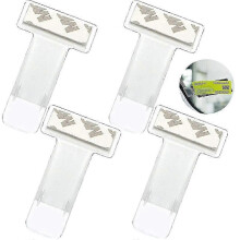 4 Pcs Plastic Car Windscreen Parking Ticket Holder