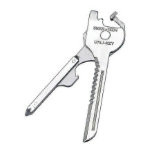 6 In 1 Tool Stainless Steel Utili-key Key Ring Chain Pendant Mini Screwdriver Shytmv