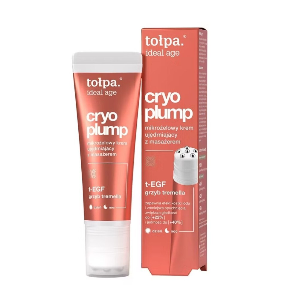 ToåPa Ideal Age Cryo Plump Firming MicroâGel Cream With Massager 50Ml