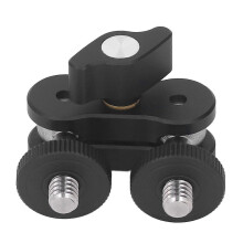 Articulating Friction Arm Adjustable with Both 1/4in Thread Screw Compatible with LCD Monitor LED Lights Maximum Load 5kg
