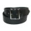 Boston Leather Men's Leather Garrison Belt with Hidden Elastic Stretch 10
