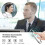 25-26 Handsfree Bluetooth Headset, Wireless Bluetooth Headset with Microphone 60 Days Standby(White) 2
