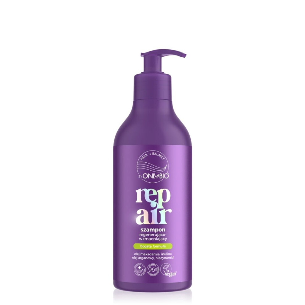 OnlyBio Repair Regenerating Shampoo Jasmine and Tuberose Hair 400ml Set Formula - Image 4