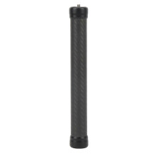 25cm Camera Stabilizer Extension Pole Aluminum Alloy Carbon Fiber 33mm Diameter 1/4in Stick Compatible with Ronin S