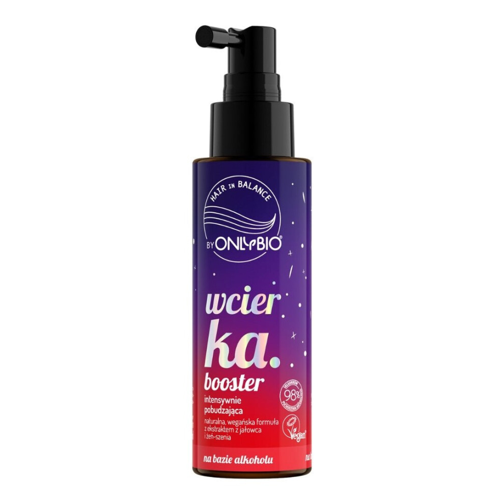 OnlyBio Hair In Balance Intensively Stimulating BOOSTER RUB / WCIERKA 100ml - Image 4