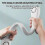 Neck strap fan with USB charging for office and travel 2