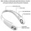 Neck strap fan with USB charging for office and travel 3