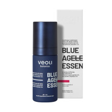 Veoli Botanica BLUE AGELESS ESSENCE Plumping and firming anti-ageing serum with 0.5% pure copper peptide and 11% peptide complexes 30ml