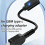 Korte USB-C naar GBM-kabel - 10 cm draagbare oplaadadapterkabel 5