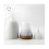 250ml aromaterapi æterisk olie diffuser luftfugter cool med 7 farver LED-lys keramisk diffuser til hjemmet - eu stik 202 2