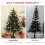 5ft Artificial Spruce Christmas Tree - Green 6