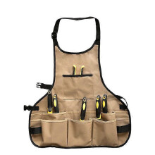 Compact Waterproof Gardening Apron with 14 Pockets - Tool Organizer for Gardeners, Woodworking & Outdoor Work
