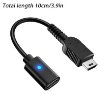Korte USB-C naar GBM-kabel - 10 cm draagbare oplaadadapterkabel