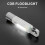 Mini LED Flashlight COB Side Light Telescopic Zoom USB Charging Hook Torches 5
