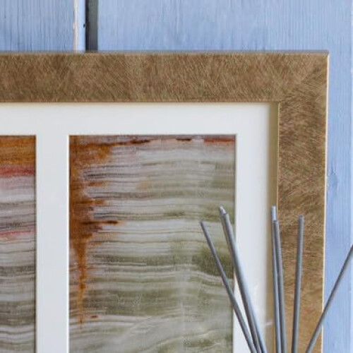 Gold Photo Frame - 3 Aperture 1