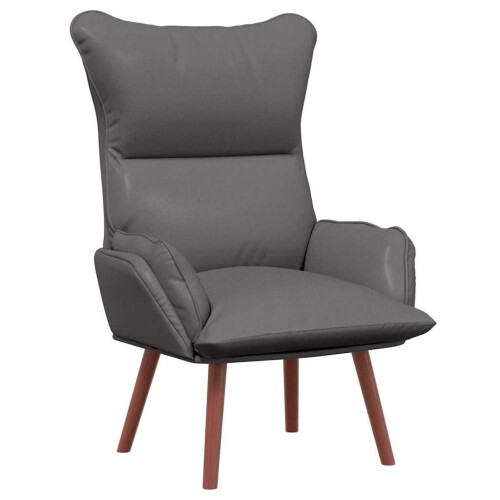 VidaXL vidaXL Sessel Grau 69 x 74 x 93 cm Kunstleder 1