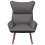VidaXL vidaXL Sessel Grau 69 x 74 x 93 cm Kunstleder 4