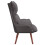 VidaXL vidaXL Sessel Grau 69 x 74 x 93 cm Kunstleder 5