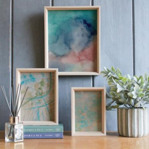Deep Frame Light Oak Photo Frame - 4x6" 2